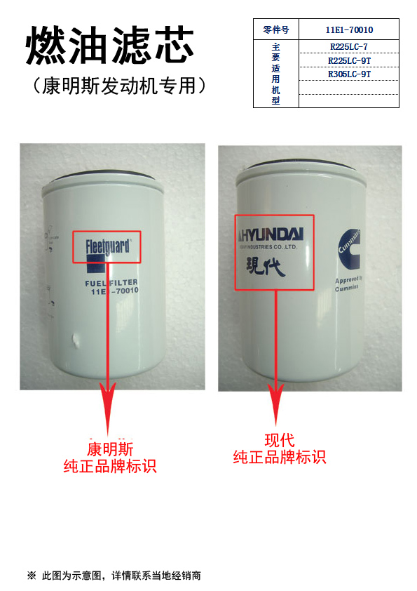 燃油滤芯（康明斯发动机）